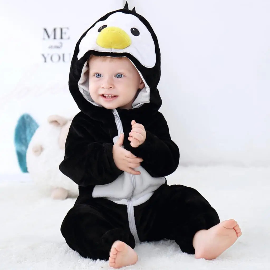 Baby Animal Kigurumi Romper Costume – baby costume photo 14