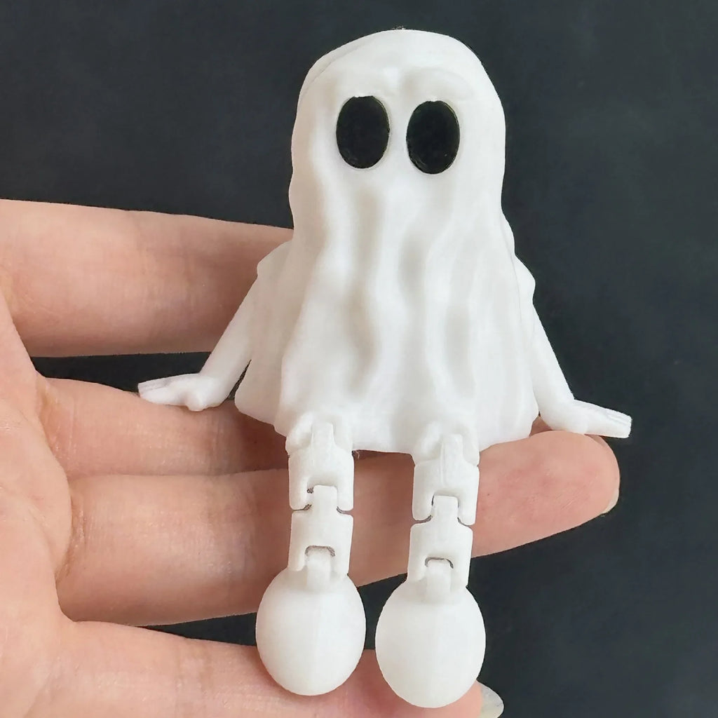 Halloween 3D-Printed Pumpkin & Ghost Figurine – photo 8