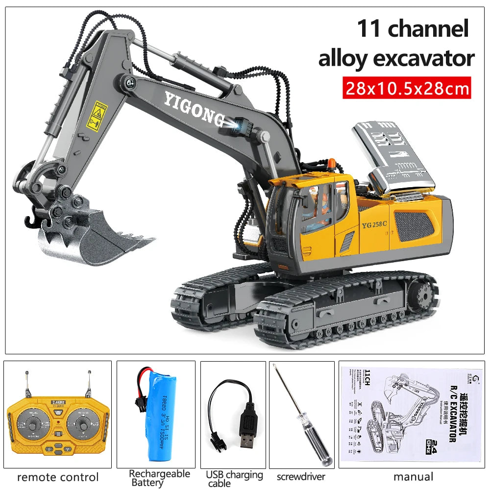 RC Excavator, Bulldozer & Dump Truck – rc car photo 17
