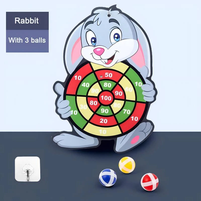 Montessori Sticky Ball Dart Board – educational toys photo 9