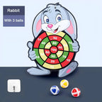 Montessori Sticky Ball Dart Board – educational toys photo 9