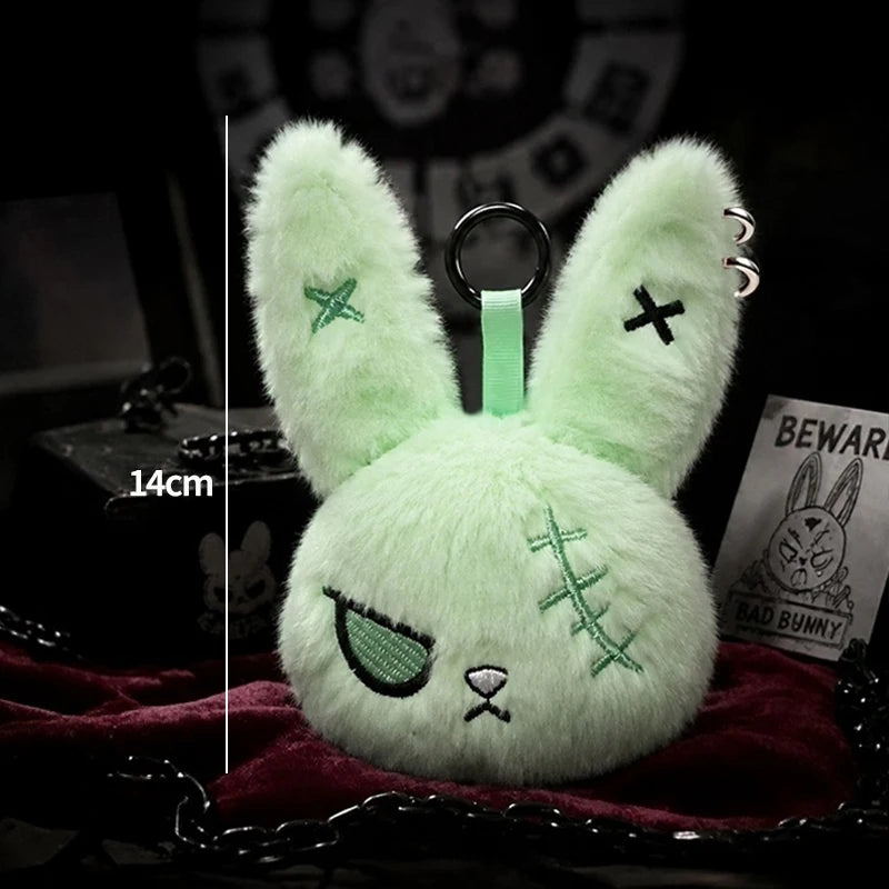 Gothic Bunny Plush Keychain – photo 33