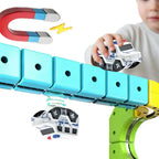 Anti-Gravity Magnetic Electric Car for Magnetic Tile Tracks – toy car photo 3
