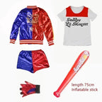 Harley Quinn Kids Cosplay Costume Set – kids costume photo 7