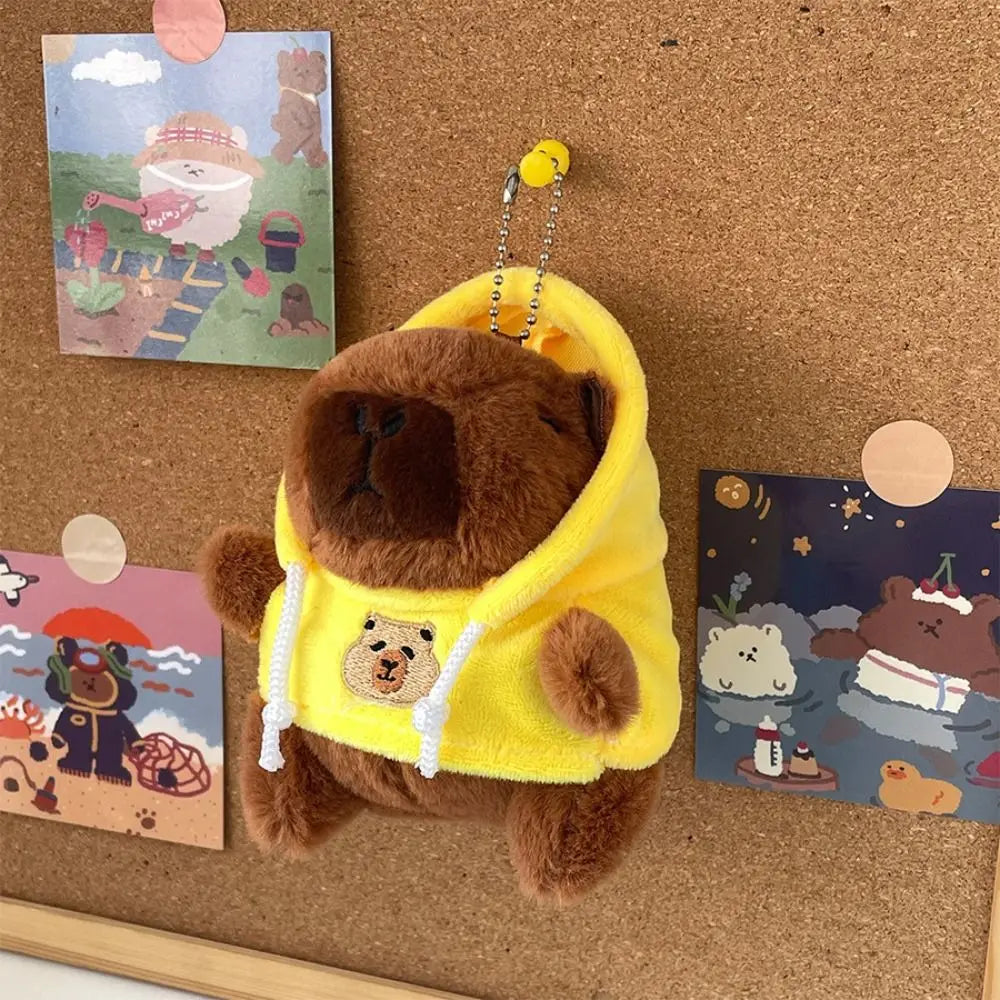 Cute Capybara Plush Keychain – plush toy photo 18