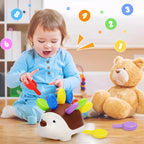 Montessori Hedgehog Fine Motor Toy – educational toy photo 2