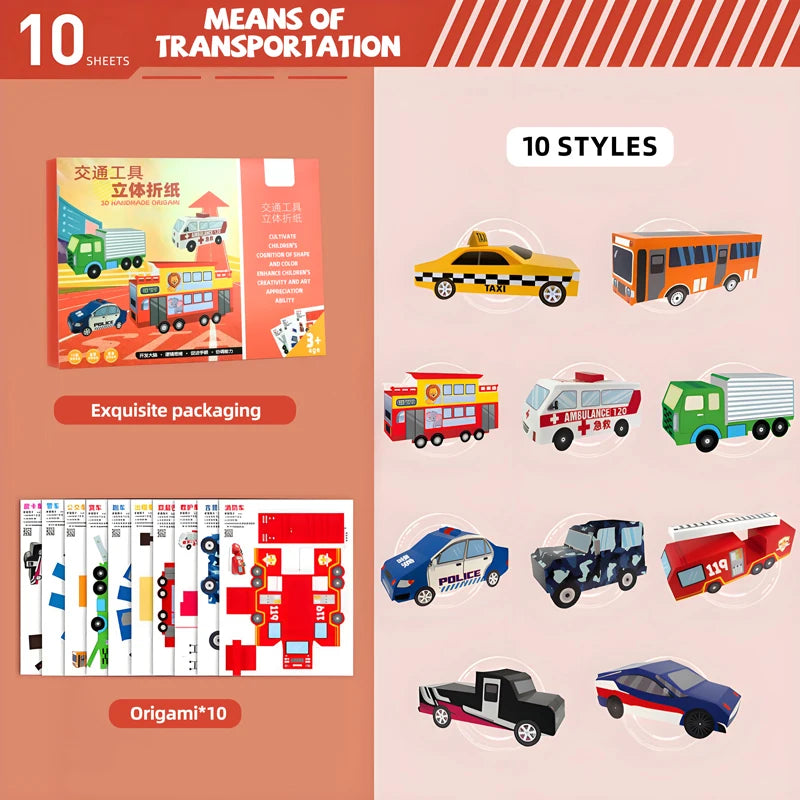 36-Sheet Paper Airplane Origami Kit – craft kits photo 6