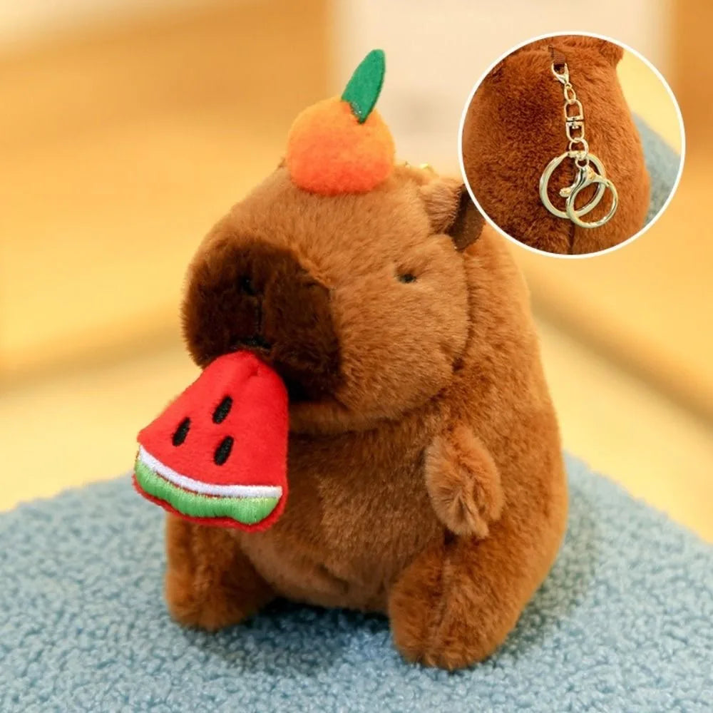 Cute Capybara Plush Keychain – plush toy photo 44
