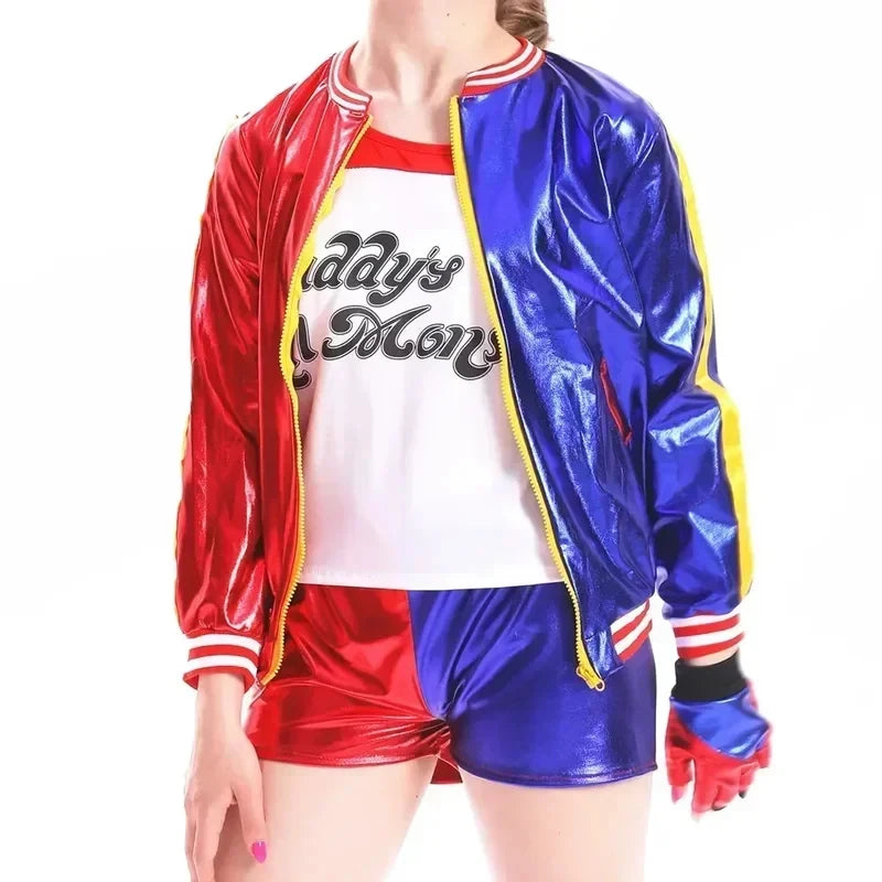 Harley Quinn Kids Cosplay Costume Set – kids costume photo 3