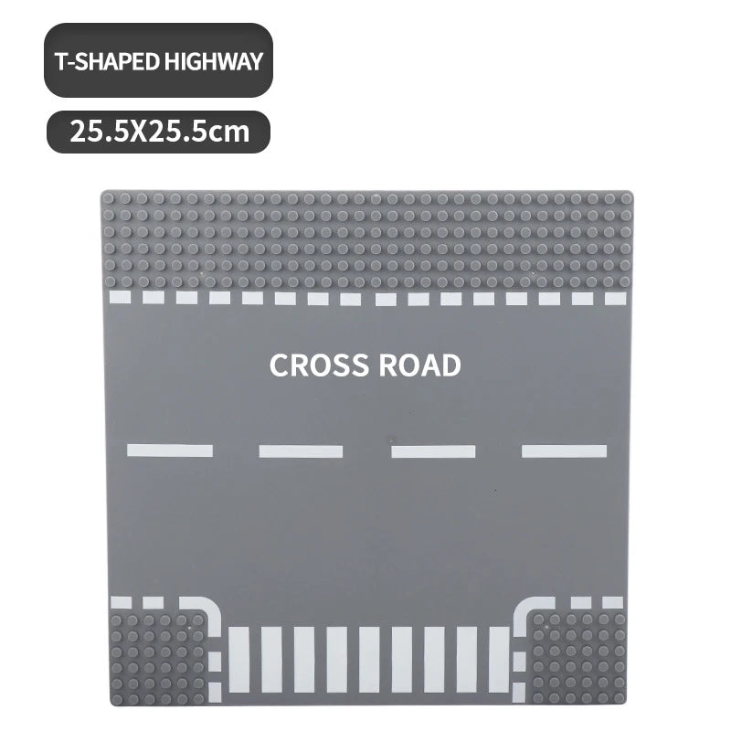 City Road Baseplate for Building Bricks – building toy photo 10