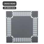 City Road Baseplate for Building Bricks – building toy photo 7