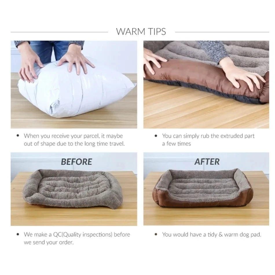 Square Dog Sofa Bed – pet bed photo 5
