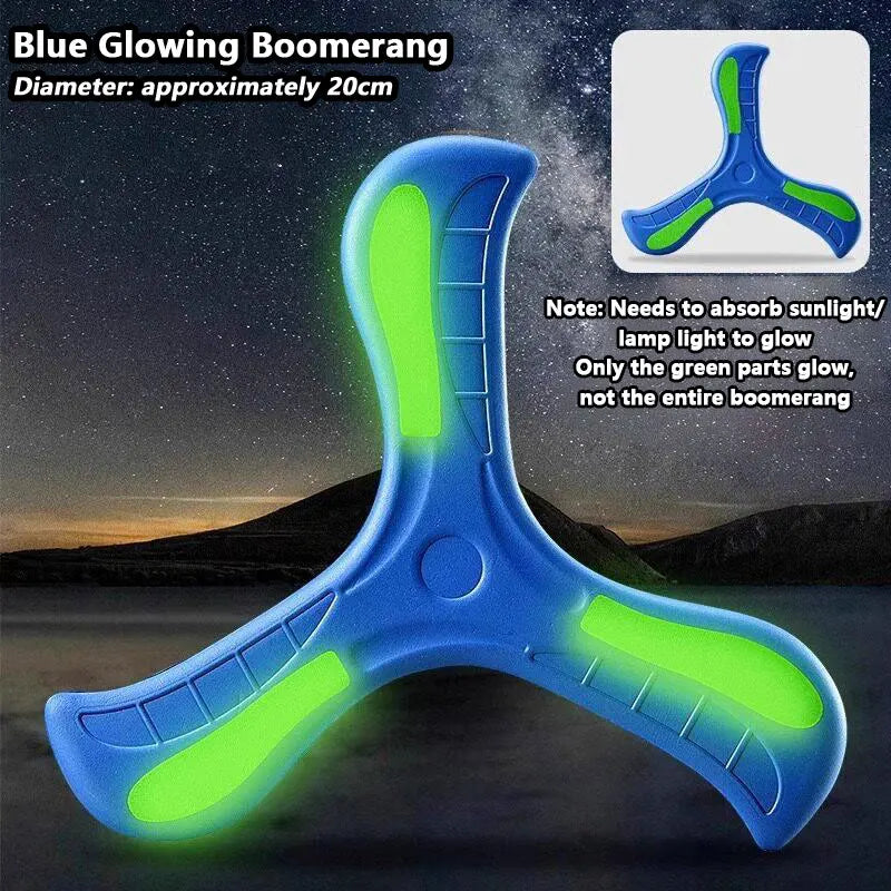Soft Foam Boomerang with Night Light – photo 13