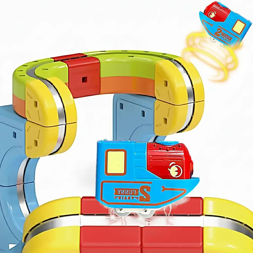 Anti-Gravity Magnetic Electric Car for Magnetic Tile Tracks – toy car photo 12