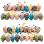 Catnip Mouse Cat Toys with Rattle – photo 5