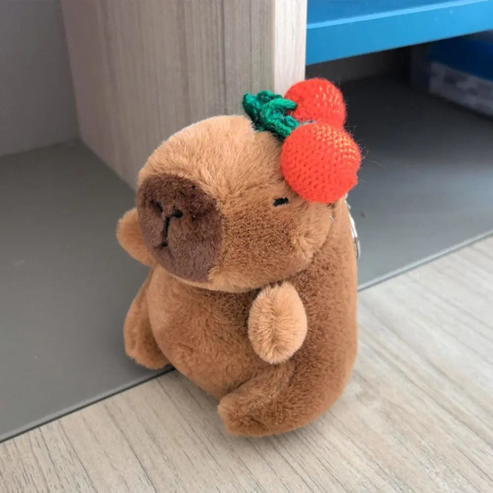 Cute Capybara Plush Keychain – plush toy photo 23