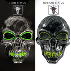LED Light-Up Pirate Hat & Party Mask – costume accessories photo 26