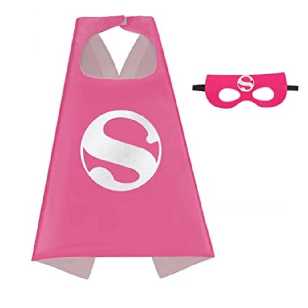 Kids Superhero Cape & Mask Set – kids costume photo 9